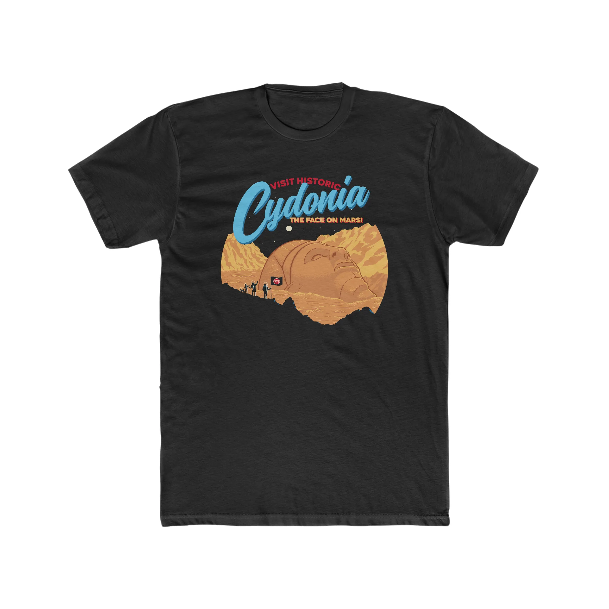 Face of Mars:Cydonia T-Shirt - Image 4