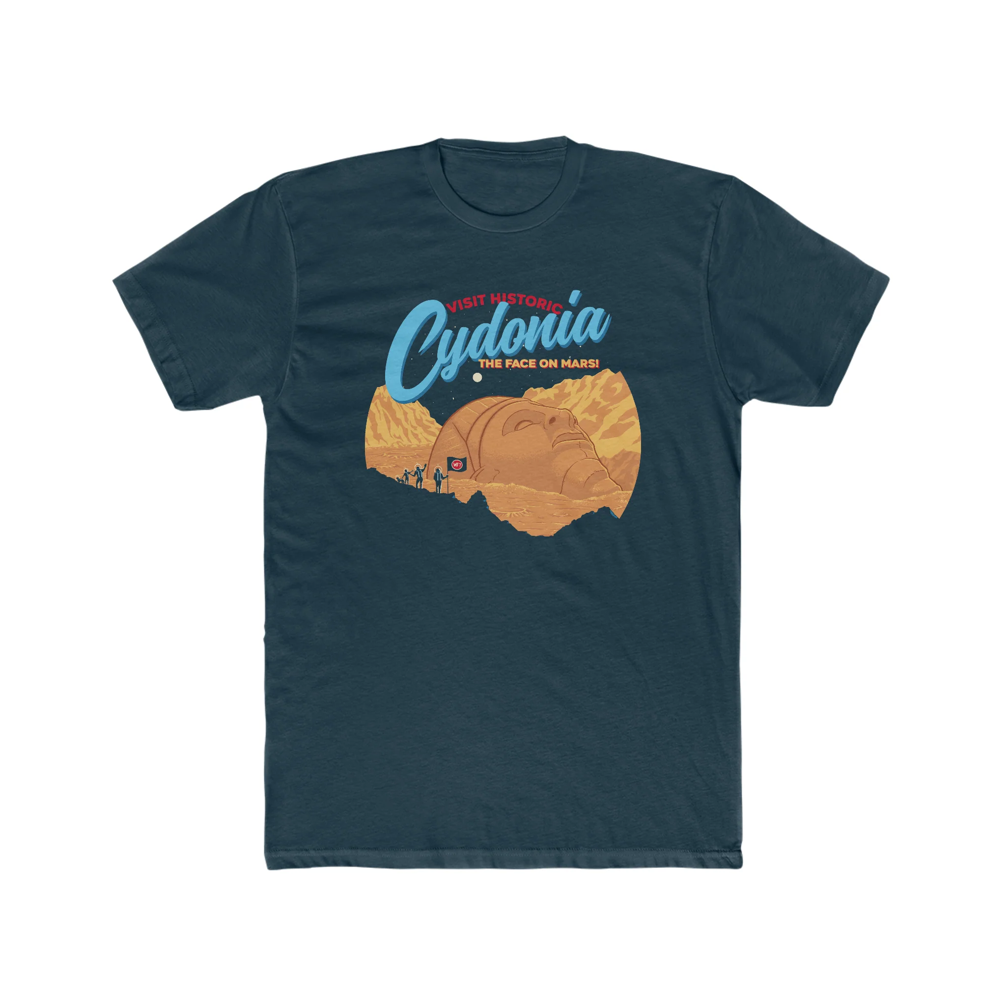 Face of Mars:Cydonia T-Shirt - Image 6