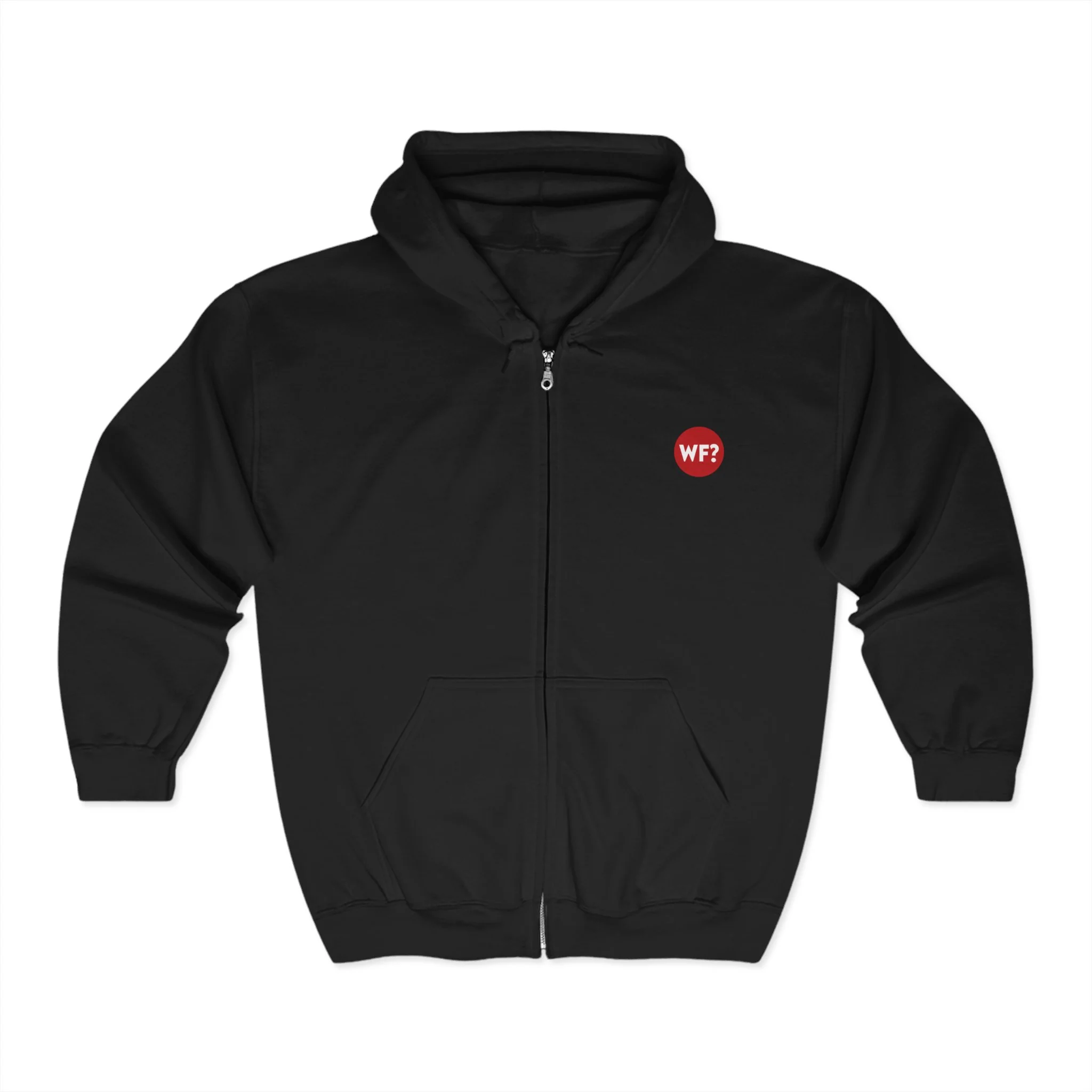 The Why Files Logo Full Zip Hoodie - Image 3