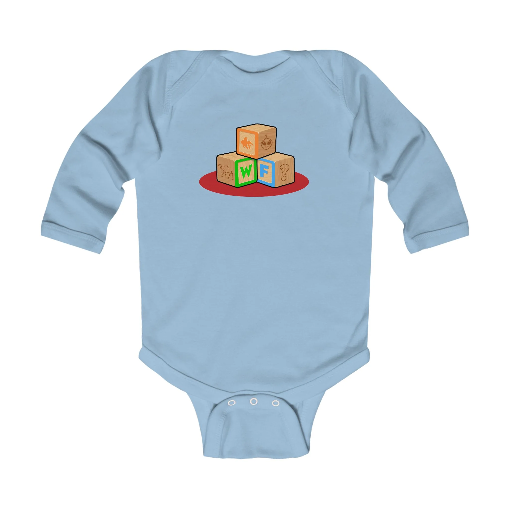 Alpha-Block Long Sleeve Bodysuit - Image 7
