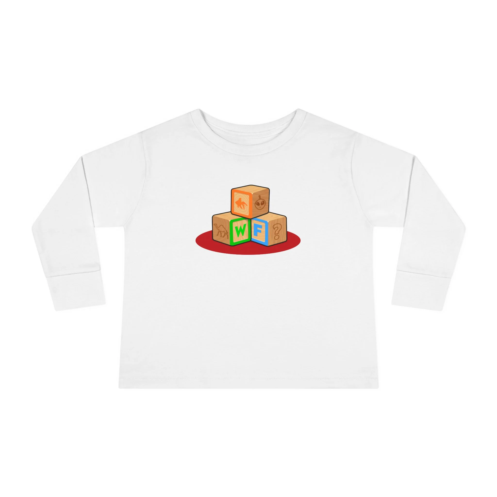 Alpha-Block Toddler Long Sleeve - Image 4