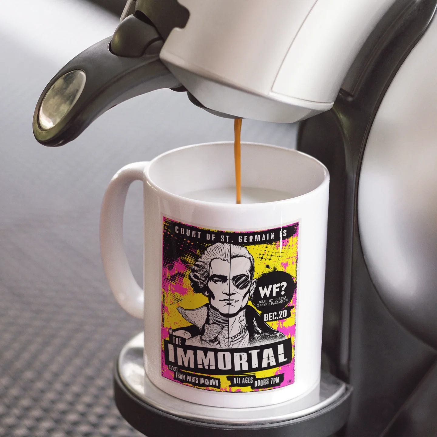 Count of St. Germain Mug 11oz