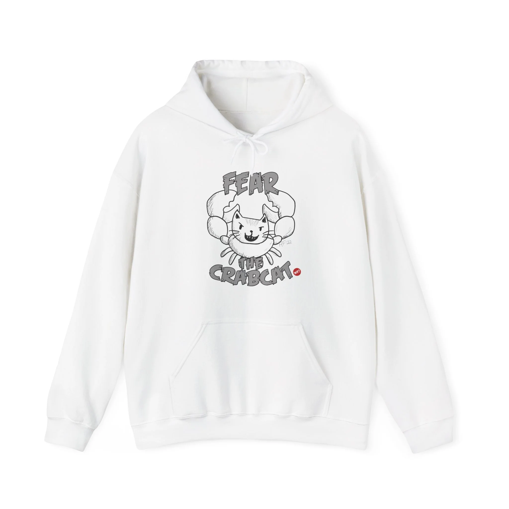 Fear the Crabcat Pullover Hoodie - Image 4