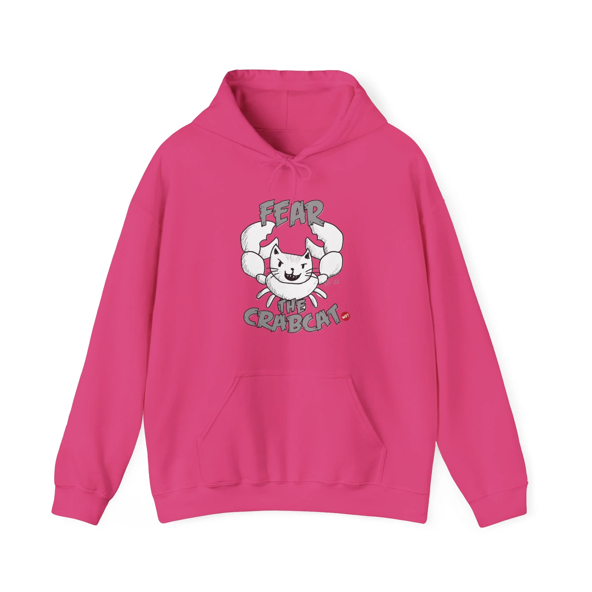 Fear the Crabcat Pullover Hoodie - Image 7