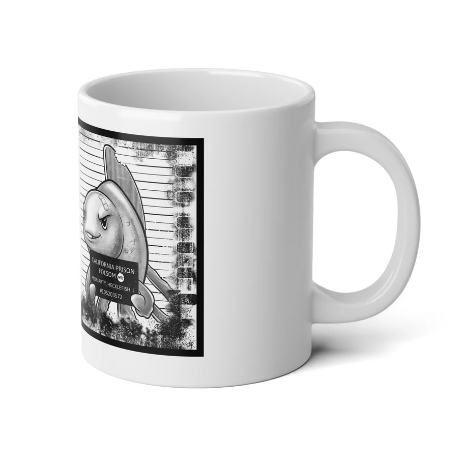 Hecklefish MugShot Mug 20oz - Image 3