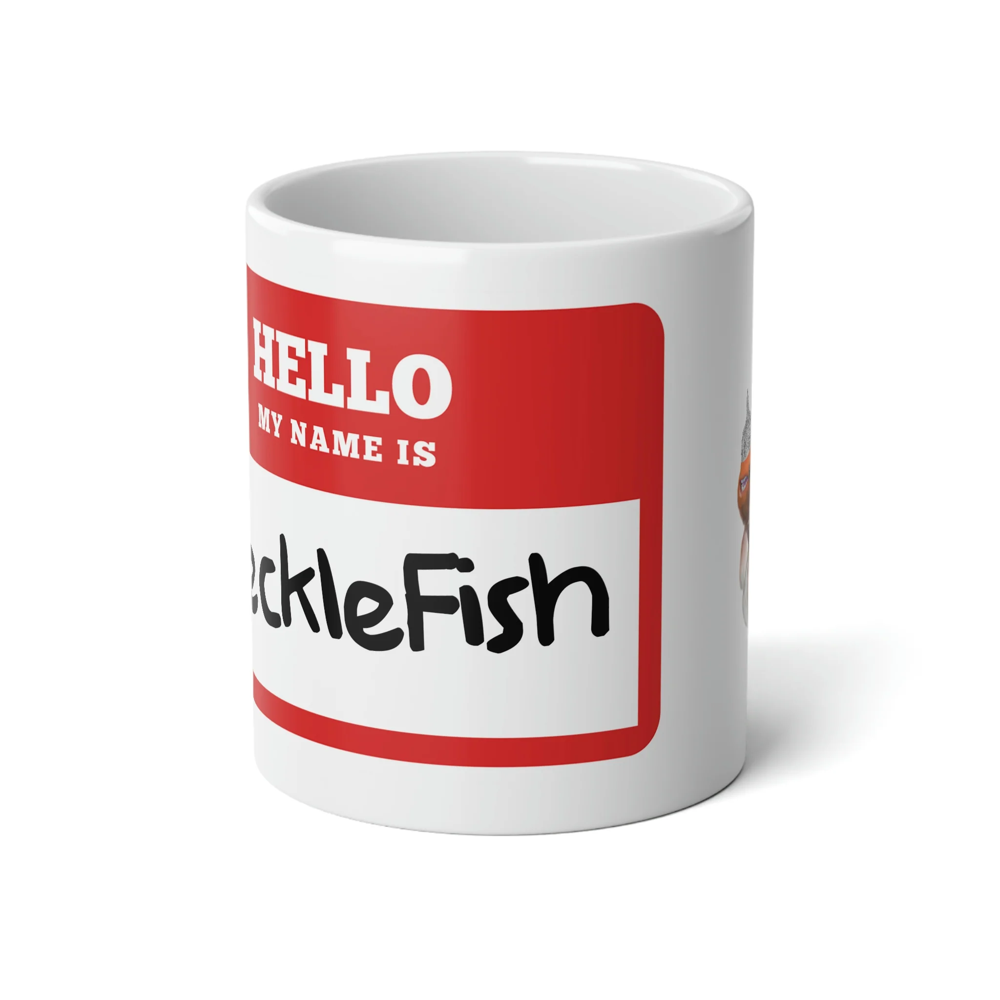Hello Hecklefish Mug 20oz - Image 3