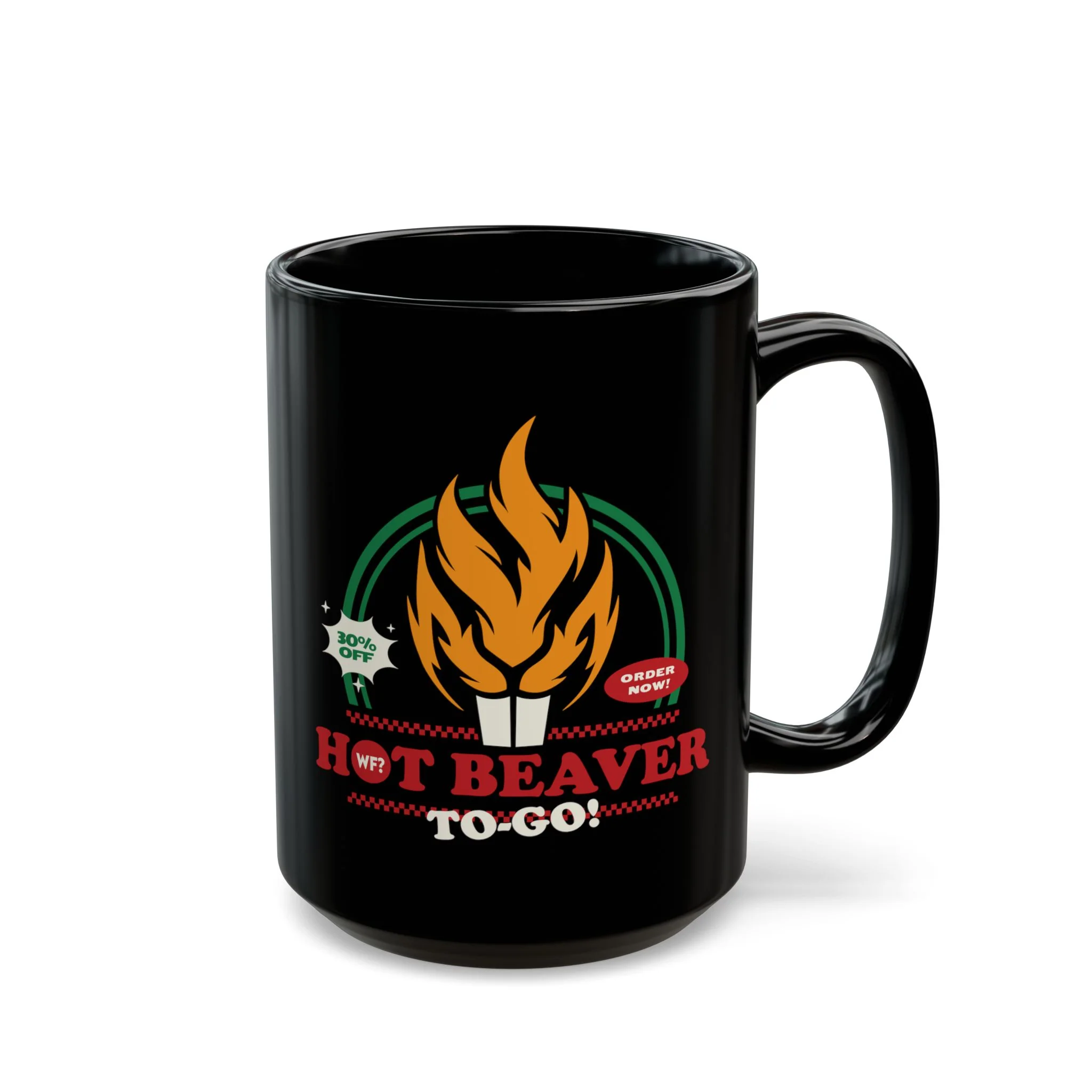 Hot Beaver To Go Mug 15oz - Image 2