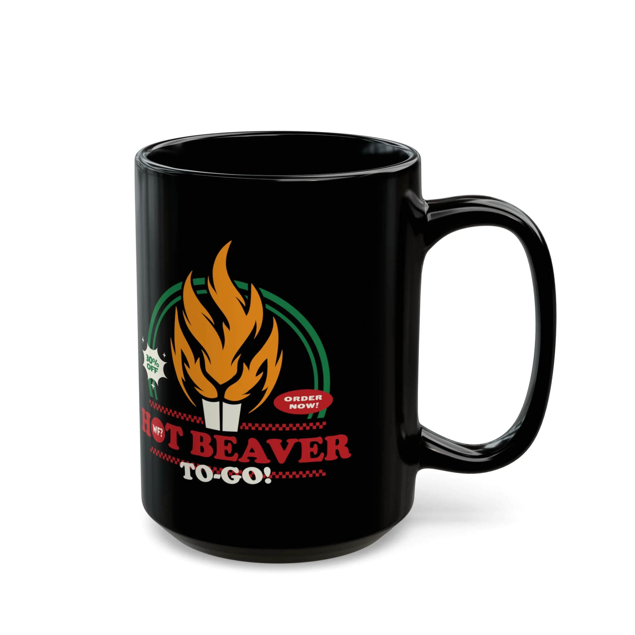 Hot Beaver To Go Mug 15oz - Image 5
