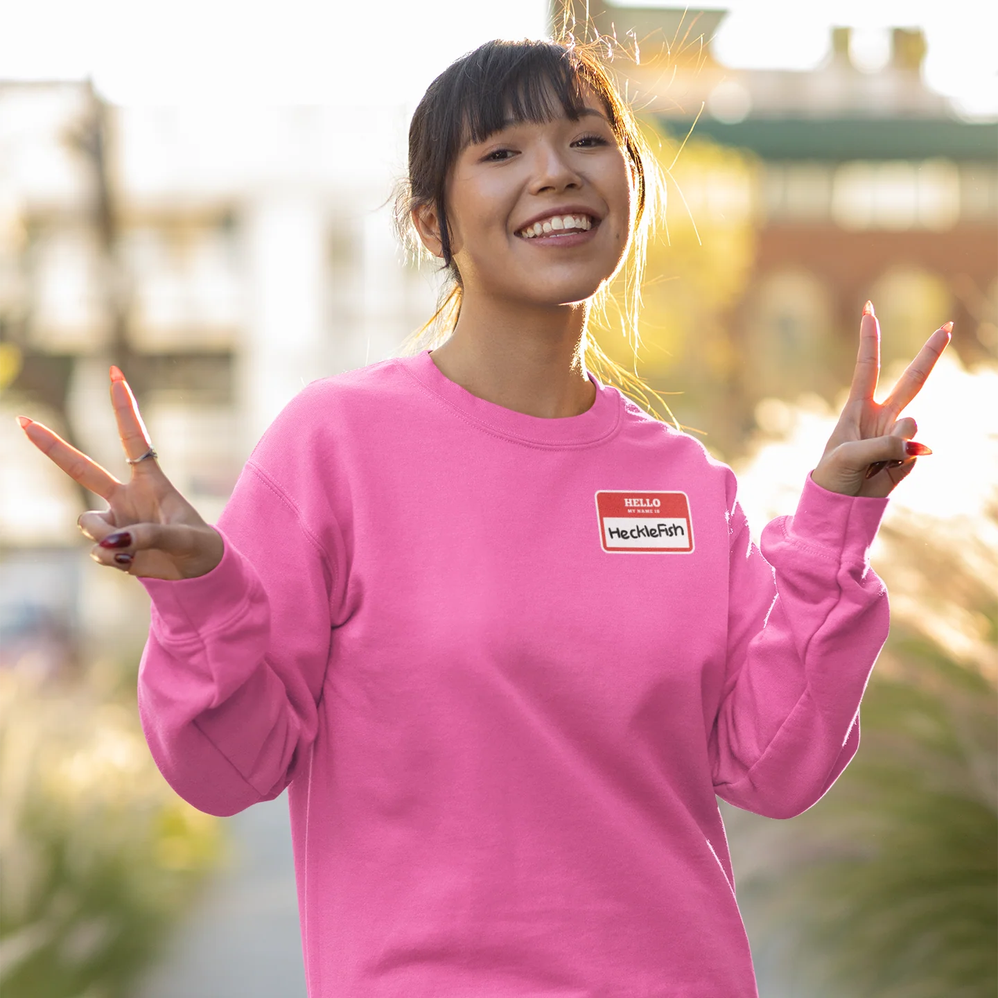 Name Tag Youth Crewneck Sweatshirt