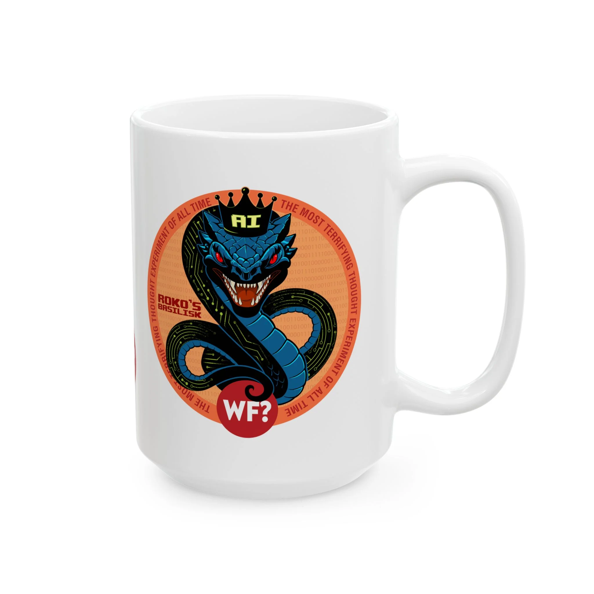 Roko's Basilisk Mug 15oz - Image 4