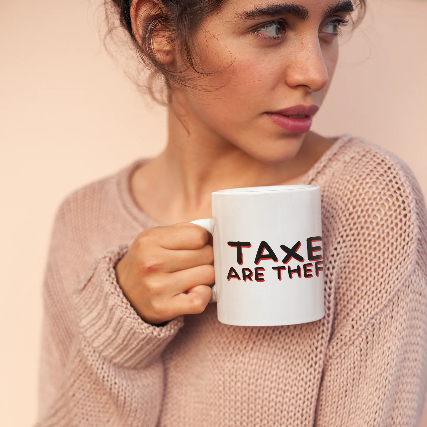 Taxes Are Theft Mug 20oz