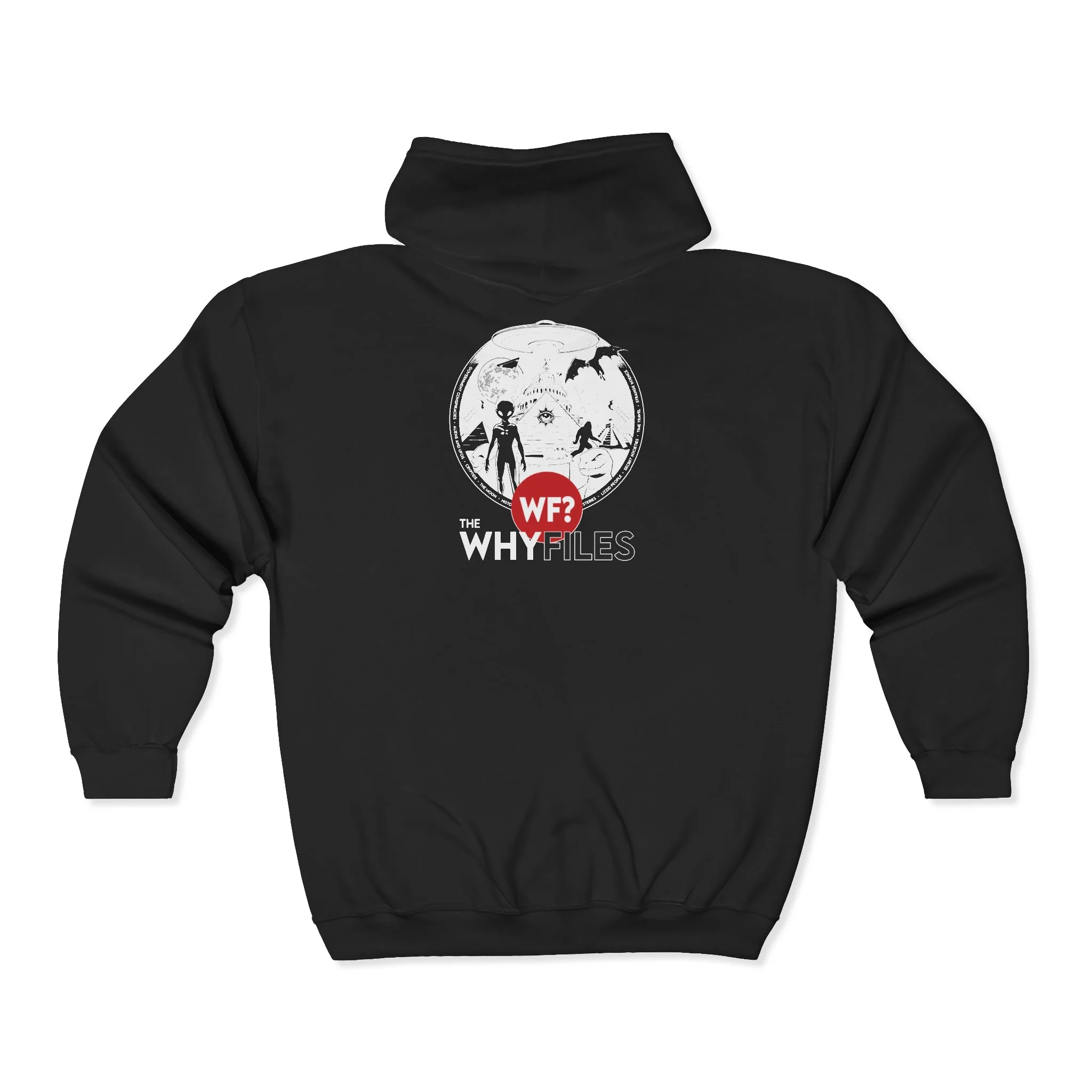 The Why Files Everything Full Zip Hoodie - Image 4