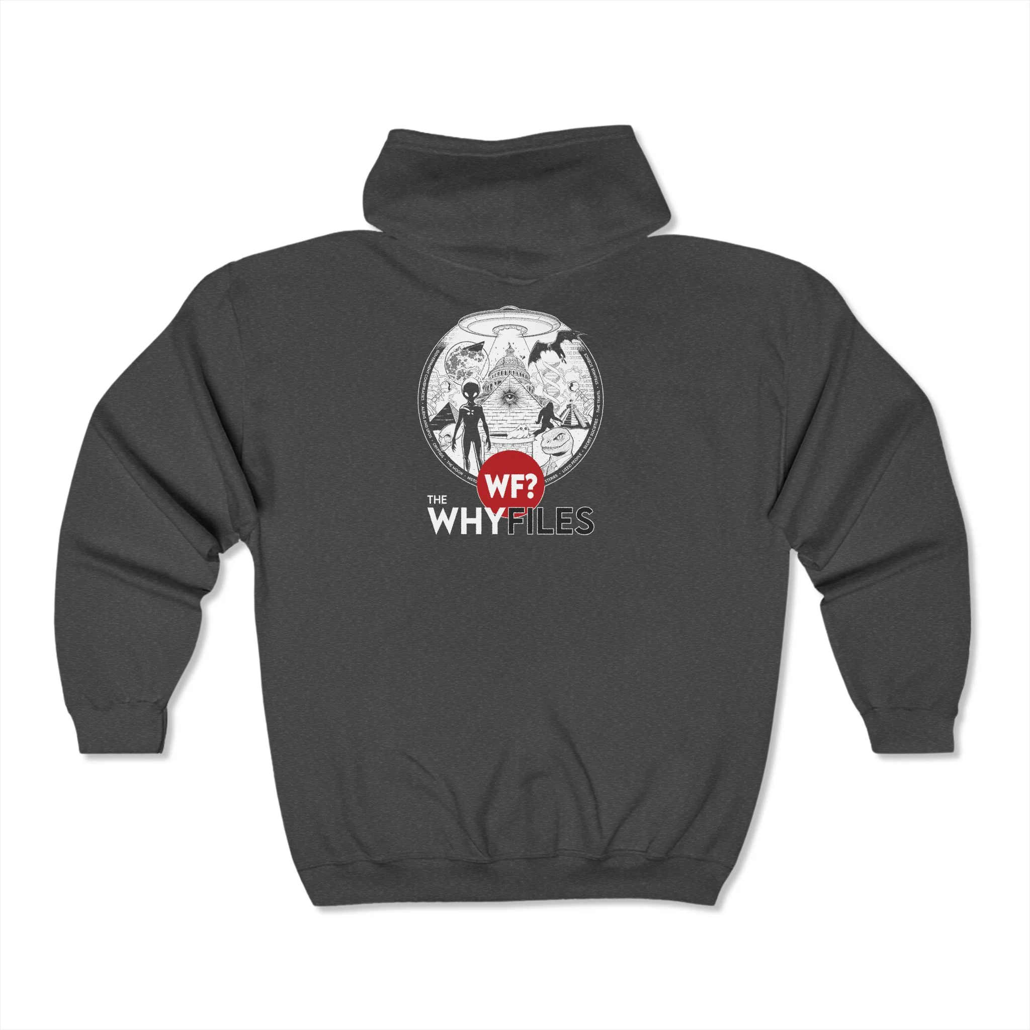The Why Files Everything Full Zip Hoodie - Image 8