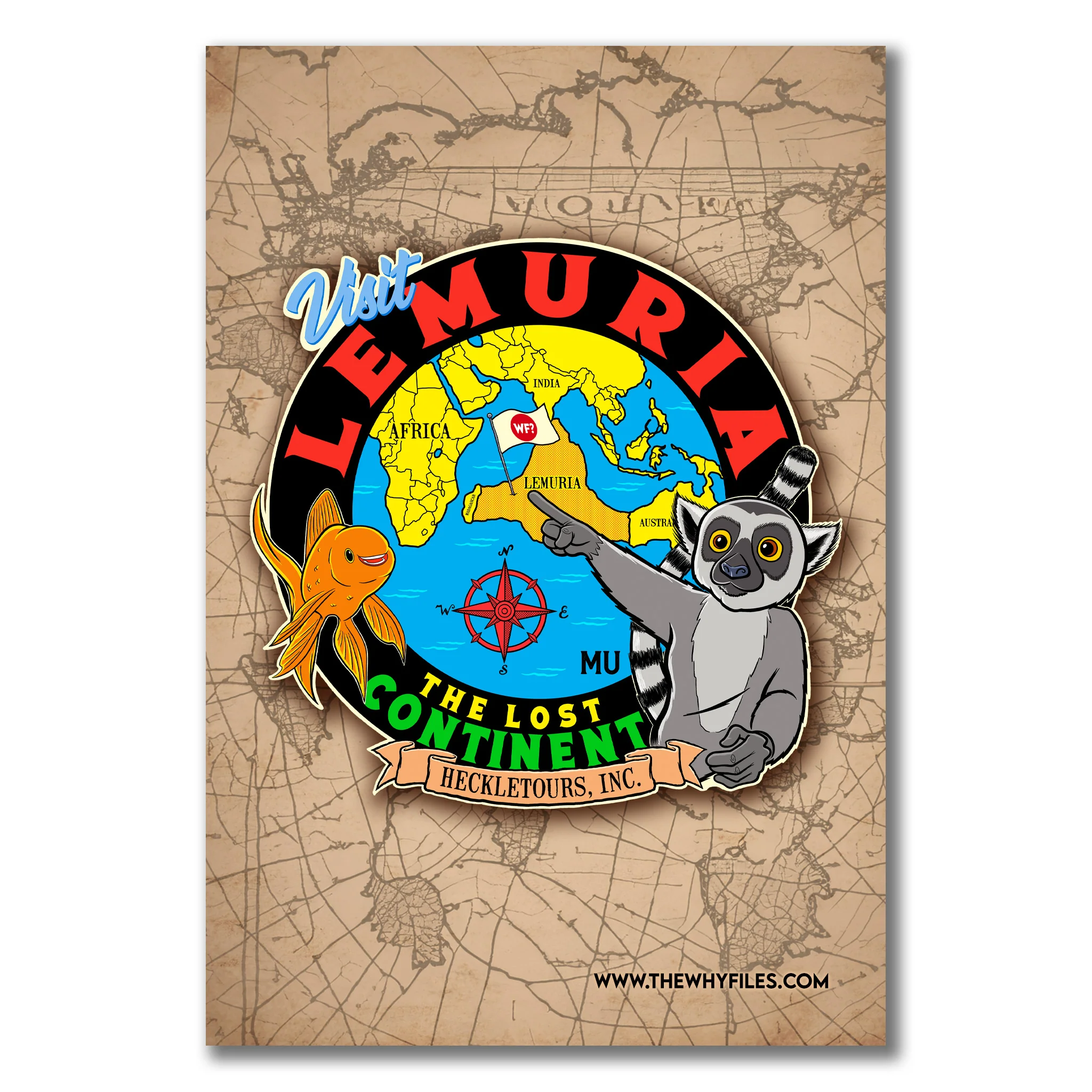 TWF & Hecklefish Travel Postcards - Image 6