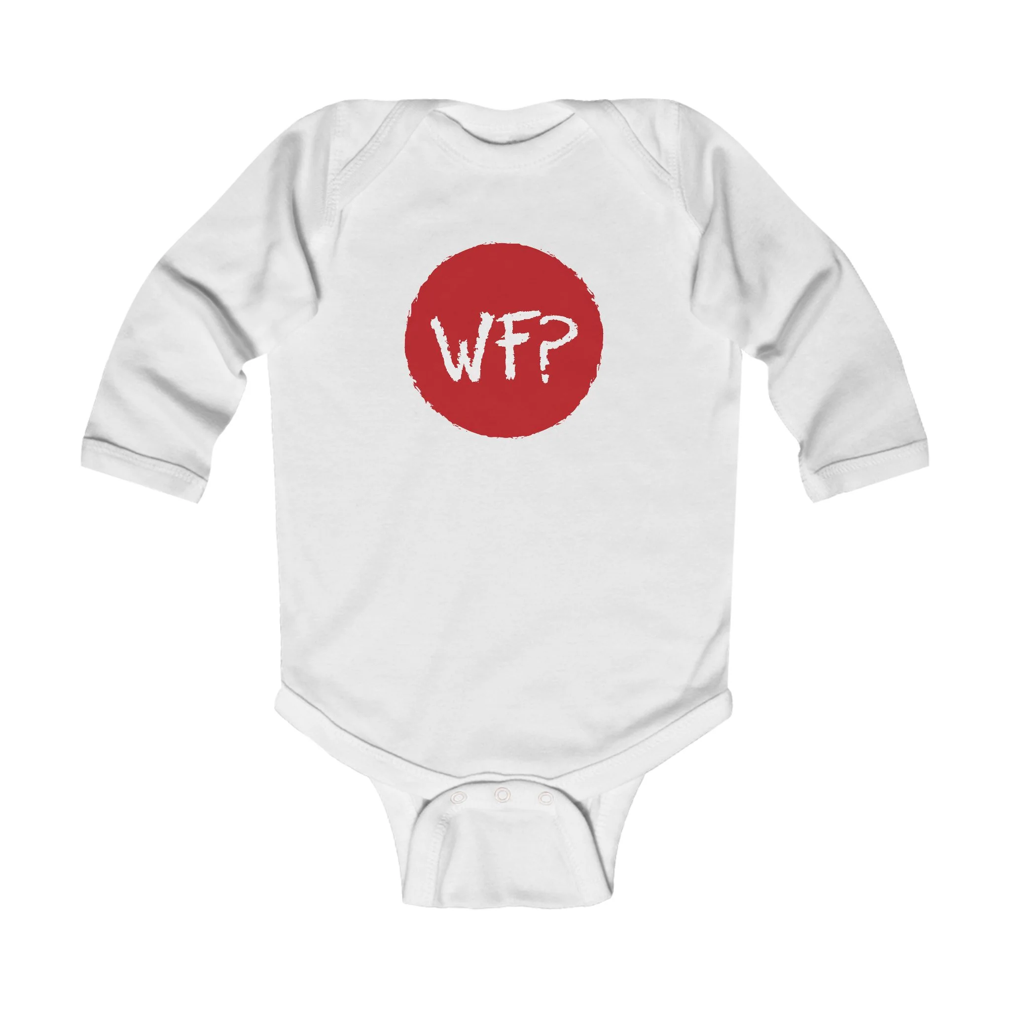 WF Logo Long Sleeve Bodysuit - Image 4